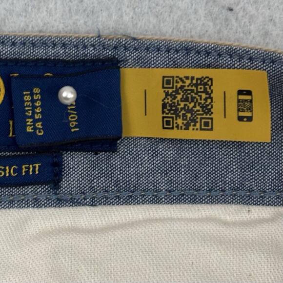 Polo Ralph Lauren Shorts Mens 50B Tan Chino Classic Fit Preppy NEW - Picture 3 of 14